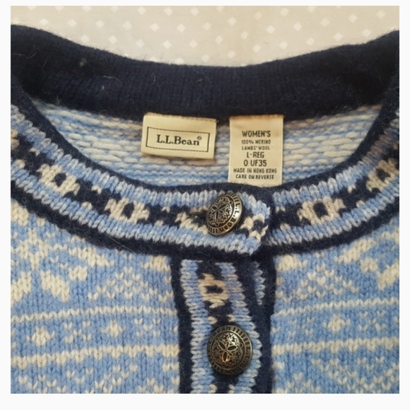 COPY - Vintage L.L. Bean genuine lamb's wool swea… - Picture 2 of 4
